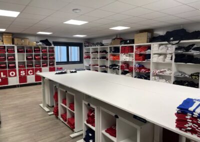 Vestiaire sportif du LOSC