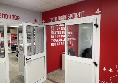 Vestiaire sportif du LOSC